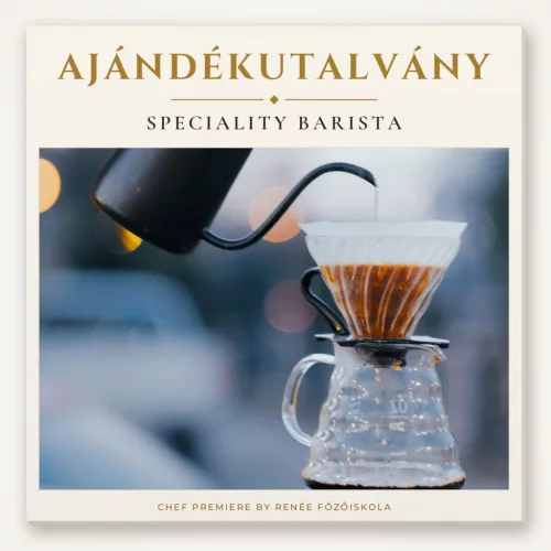 Hobby Barista tanfolyam ajándékutalvány