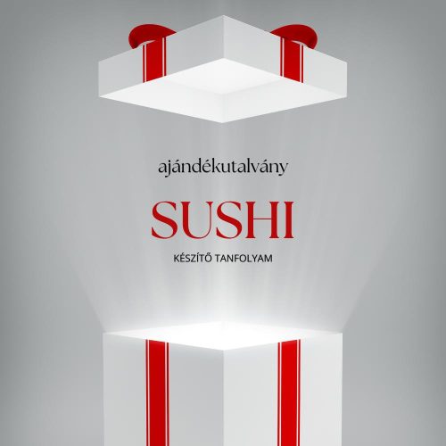 Sushi készítő tanfolyam ajándékutalvány